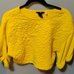 Bright crop top